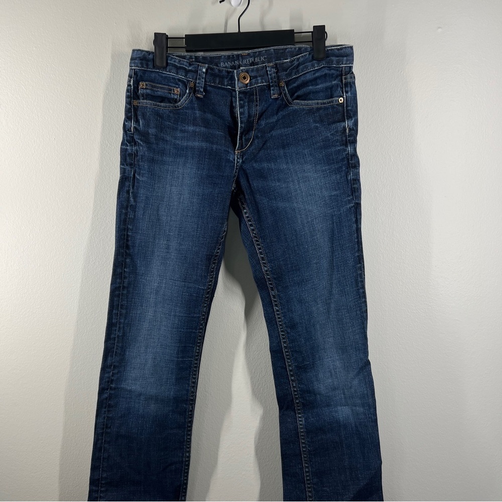 BANANA REPUBLIC Womens Size 28 Blue Denim Bootcut Jeans